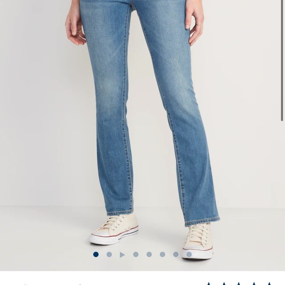 Sz 10 Old Navy Kicker Bootcut Jeans NWOT - Picture 6 of 6